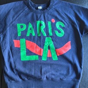 Clare V. Paris LA Graphic Sweatshirt